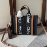 11 Chloe Woody Large Canvas Tote Bag Women Luxury Designer