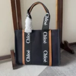 11 Chloe Woody Large Canvas Tote Bag Women Luxury Designer