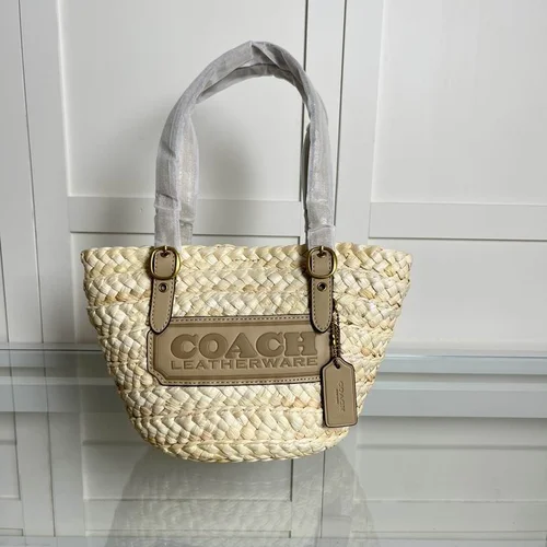 11 Coach Large Shopping Bag Canvas Women Luxury Designer