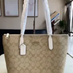 11 Coach Large Shopping Bag Canvas Women Luxury Designer