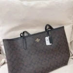 11 Coach Large Shopping Bag Canvas Women Luxury Designer