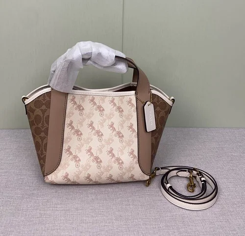 11 Coach Large Shopping Bag Canvas Women Luxury Designer