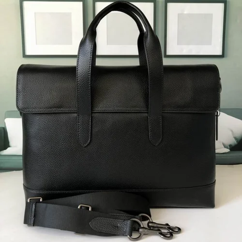 11 Coach Briefcase Men Luxury Leather Business Bag Designer