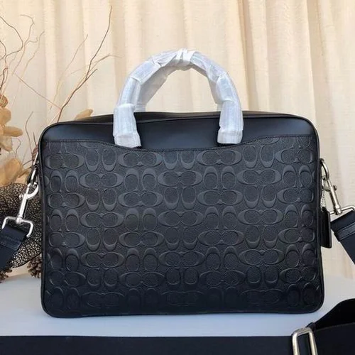 11 Coach Briefcase Men Luxury Leather Business Bag Designer