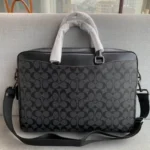 11 Coach Briefcase Men Luxury Leather Business Bag Designer