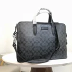 11 Coach Briefcase Men Luxury Leather Business Bag Designer