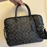 11 Coach Briefcase Men Luxury Leather Business Bag Designer