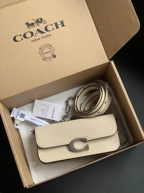 11 Coach One Shoulder Bag Women Large Luxury Leather Designer