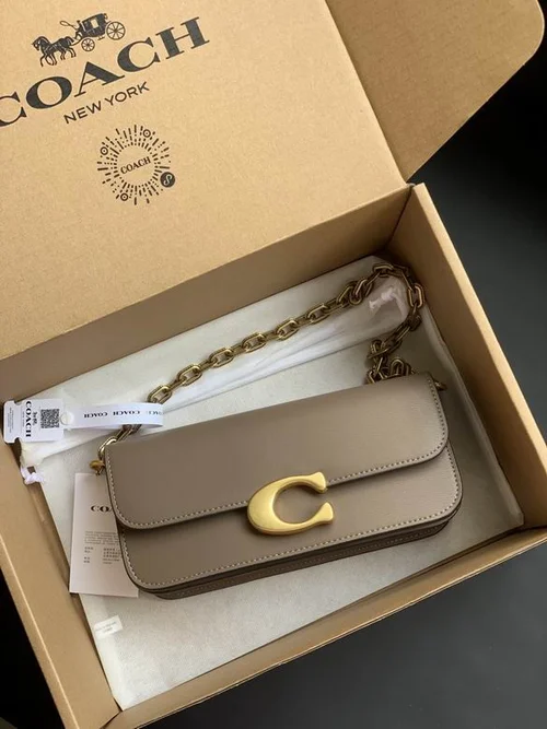 11 Coach One Shoulder Bag Women Large Luxury Leather Designer