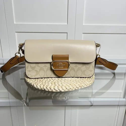 11 Coach One Shoulder Bag Women Large Luxury Leather Designer