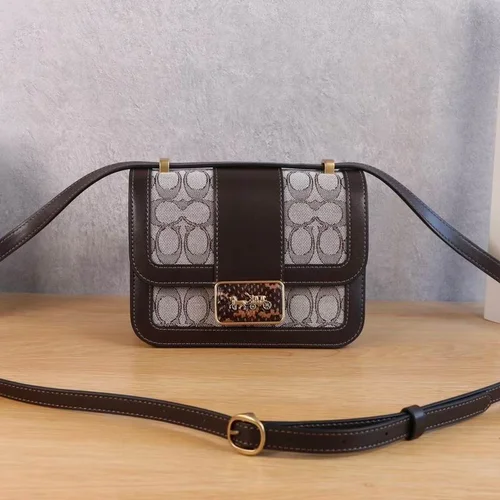 11 Coach One Shoulder Bag Women Large Luxury Leather Designer