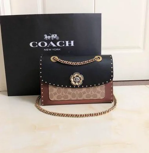 11 Coach One Shoulder Bag Women Large Luxury Leather Designer