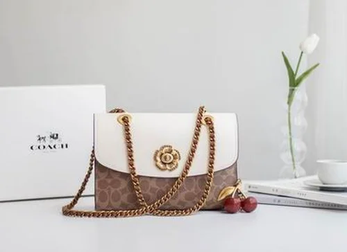 11 Coach One Shoulder Bag Women Large Luxury Leather Designer