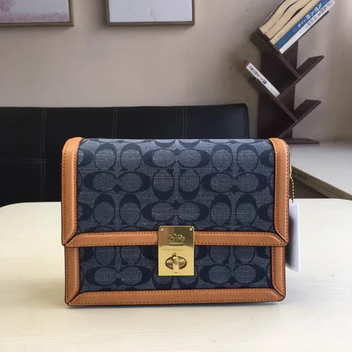 11 Coach One Shoulder Bag Women Large Luxury Leather Designer