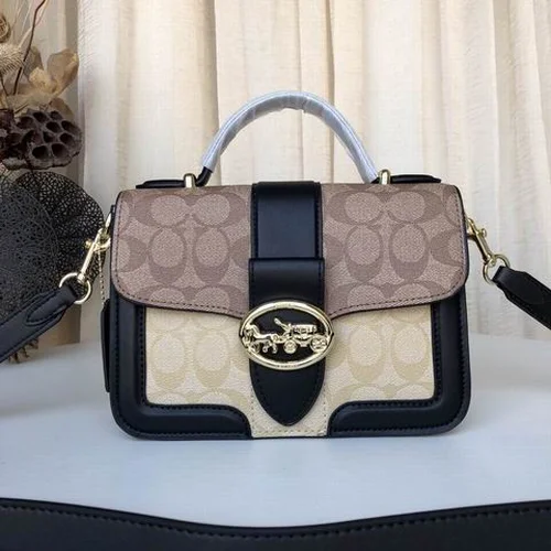 11 Coach One Shoulder Bag Women Large Luxury Leather Designer