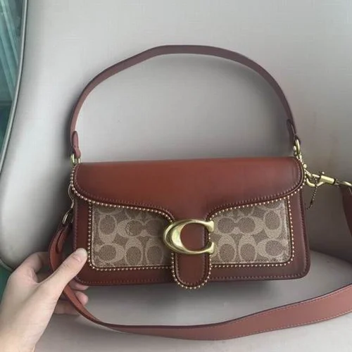 11 Coach One Shoulder Bag Women Large Luxury Leather Designer