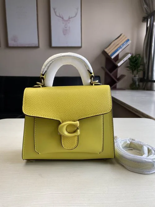 11 Coach One Shoulder Bag Women Large Luxury Leather Designer