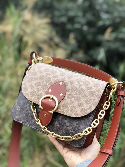 11 Coach One Shoulder Bag Women Large Luxury Leather Designer