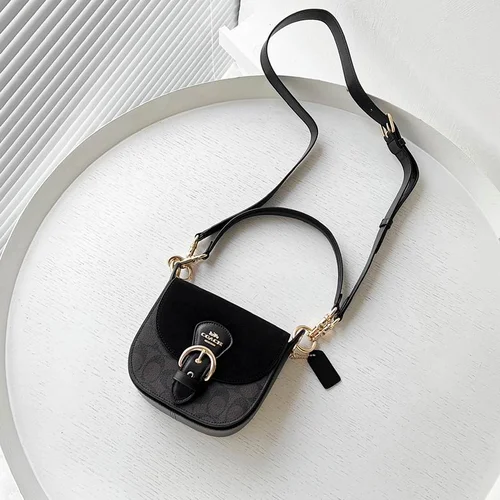 11 Coach One Shoulder Bag Women Large Luxury Leather Designer