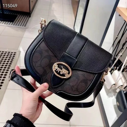 11 Coach One Shoulder Bag Women Large Luxury Leather Designer