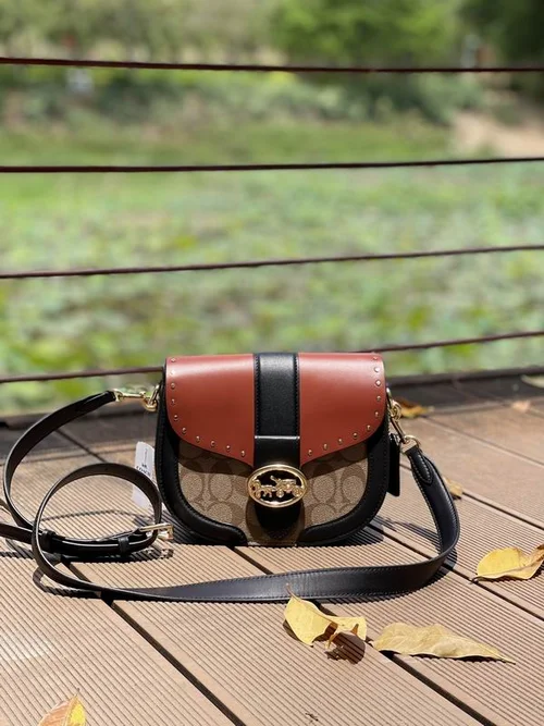 11 Coach One Shoulder Bag Women Large Luxury Leather Designer