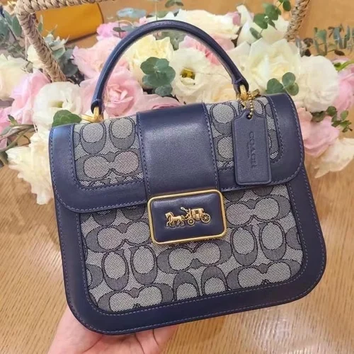 11 Coach One Shoulder Bag Women Large Luxury Leather Designer