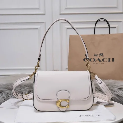 11 Coach One Shoulder Bag Women Large Luxury Leather Designer