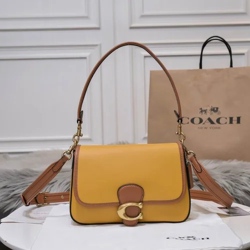 11 Coach One Shoulder Bag Women Large Luxury Leather Designer