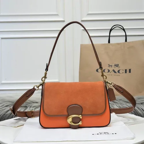11 Coach One Shoulder Bag Women Large Luxury Leather Designer