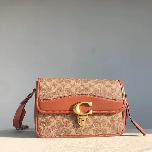 11 Coach One Shoulder Bag Women Large Luxury Leather Designer