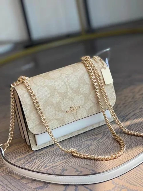 11 Coach One Shoulder Bag Women Large Luxury Leather Designer