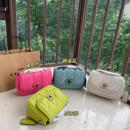 11 Coach One Shoulder Bag Women Large Luxury Leather Designer