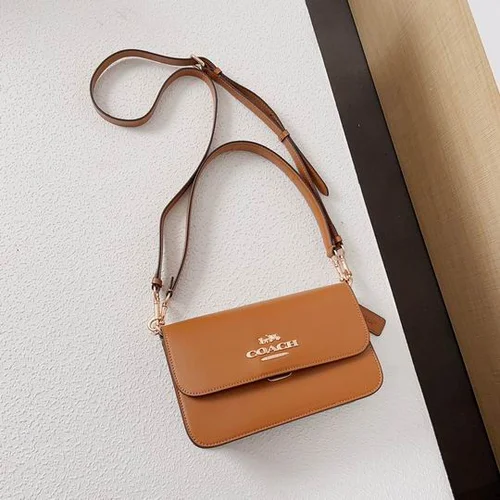 11 Coach One Shoulder Bag Women Large Luxury Leather Designer