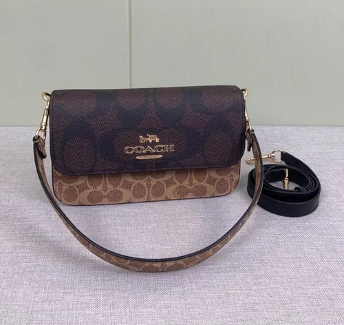 11 Coach One Shoulder Bag Women Large Luxury Leather Designer