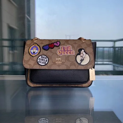 11 Coach One Shoulder Bag Women Large Luxury Leather Designer