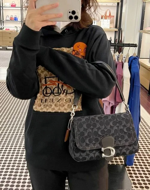 11 Coach One Shoulder Bag Women Large Luxury Leather Designer