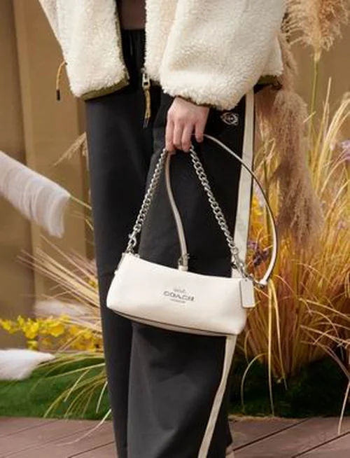 11 Coach One Shoulder Bag Women Large Luxury Leather Designer