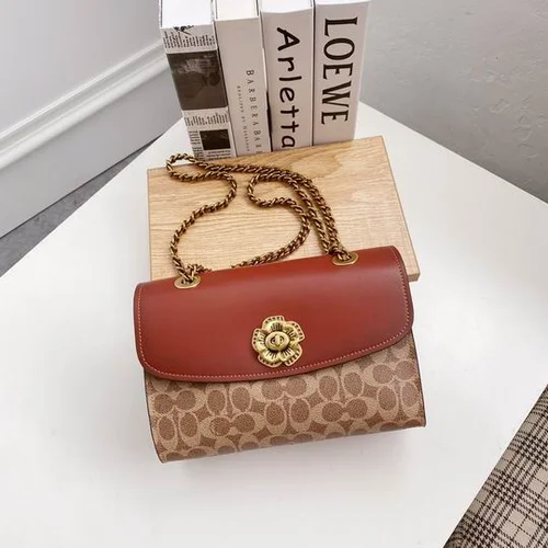 11 Coach One Shoulder Bag Women Large Luxury Leather Designer