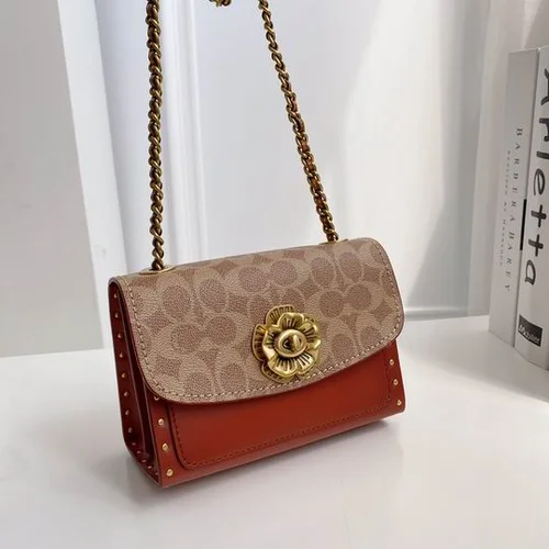 11 Coach One Shoulder Bag Women Large Luxury Leather Designer