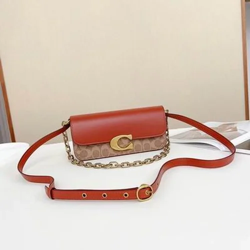 11 Coach One Shoulder Bag Women Large Luxury Leather Designer