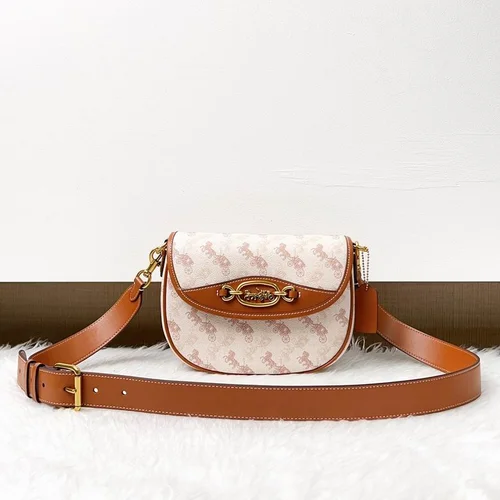 11 Coach One Shoulder Bag Women Large Luxury Leather Designer