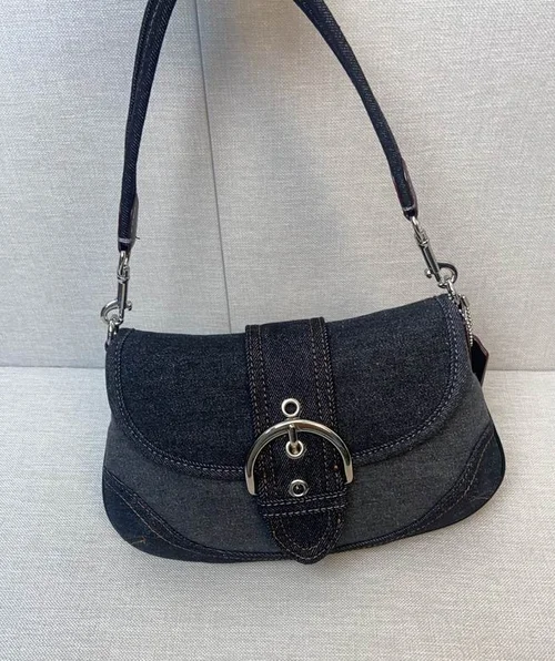 11 Coach One Shoulder Bag Women Large Luxury Leather Designer