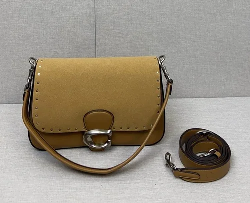 11 Coach One Shoulder Bag Women Large Luxury Leather Designer