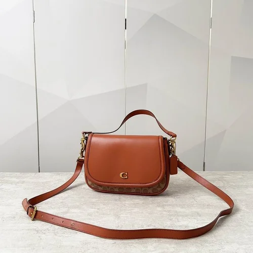 11 Coach One Shoulder Bag Women Large Luxury Leather Designer