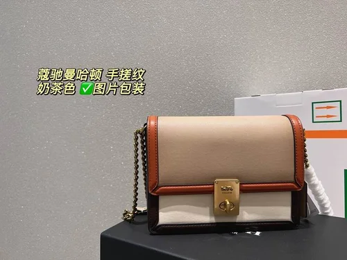 11 Coach One Shoulder Bag Women Large Luxury Leather Designer