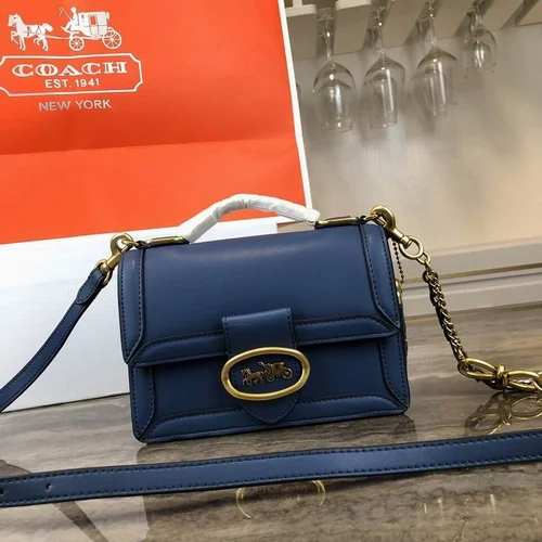 11 Coach One Shoulder Bag Women Large Luxury Leather Designer