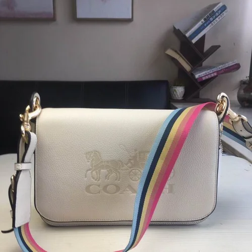 11 Coach One Shoulder Bag Women Large Luxury Leather Designer