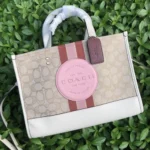 11 Coach Large Tote Bag Women Luxury Canvas Leather Designer