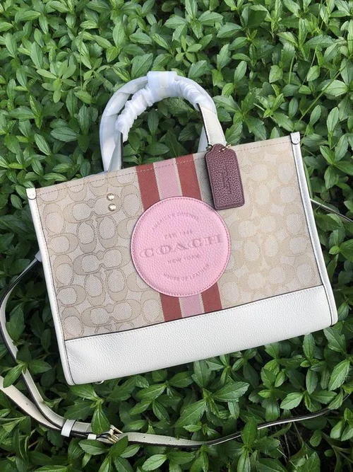 11 Coach Large Tote Bag Women Luxury Canvas Leather Designer