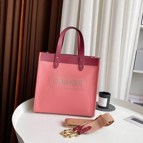 11 Coach Large Tote Bag Women Luxury Canvas Leather Designer